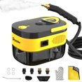 thumbnail image 1 of Steam Cleaner with 6 Adjustable Settings, 1500W Portable Handheld Cleaner with 15-Second Fast Preheating, Suitable for Kitchen, B, 1 of 8
