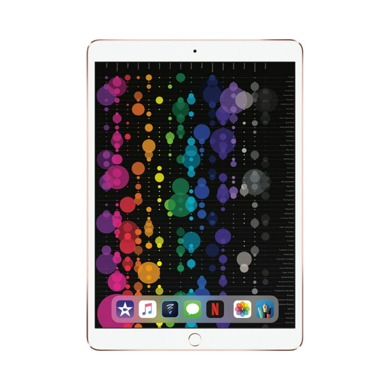 Restored | Apple iPad Pro | 10.5-inch | Newest OS | 64GB | Wi-Fi Only |  Bundle: Case, Pre-Installed Tempered Glass, Rapid Charger,  Bluetooth/Wireless