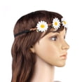 thumbnail image 4 of Hairband de la ,Cinta de cabeza,corona de la margarita Sunnimix Hairband de la armadura, 4 of 8