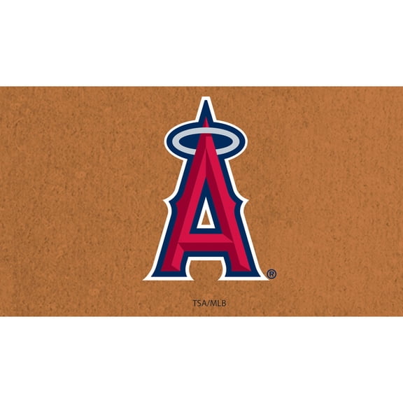 Los Angeles Angels 28" x 16" Primary Logo Coir Mat