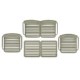 thumbnail image 6 of Safavieh Thompson 5 - Piece Polyethylene Outdoor Conversation Set, Green, 6 of 10