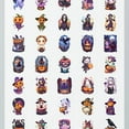 thumbnail image 4 of 35pcs-50pcs Charming Stationery Stickers Funny Witch Stickers Halloween Kids Stickers for Luggage Phone Laptop, 4 of 9