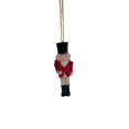 thumbnail image 1 of Colgante decorativo para árbol de cascanueces con saco rojo sombrero negro, 1 of 3