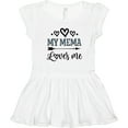 thumbnail image 3 of Inktastic My Mema Loves Me Girls Girls Toddler Dress, 3 of 5
