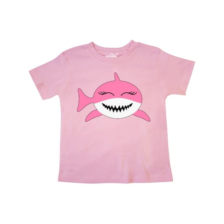 

Inktastic Cute Pink Shark Gift Toddler Boy or Toddler Girl T-Shirt