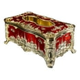 thumbnail image 6 of Functional tissue box Luxurious Castle-Tissue Box Elegant Tissue Holders Paper Holder Napkin-Holder Home Toilet Bath, 6 of 17