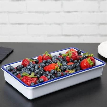 

Cal Mil 3470-15 Melamine Deep Tray - White