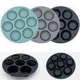 thumbnail image 6 of Pack of 2 Silicone Muffin Trays 7 Hole Nonstick Dessert Molds for Air Fryers Use, 6 of 10