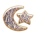 thumbnail image 1 of Eid Moon Star Shaped Trays Eid Decorative Tray Style C, 1 of 8
