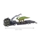 thumbnail image 5 of Remolque de transporte de dinosaurios 1:50, camión portador de dinosaurios de aleación de alta simulación, juguete para niños, 5 of 8
