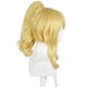 thumbnail image 3 of Peluca de cosplay Lisa para Halloween, fiesta, carnaval, noche, 3 of 3