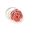 thumbnail image 2 of My Lello Baby Girl Ranunculus Flower Stretchy Nylon Elastic Headbands Set 2pcs - Medium - Light Coral / Cornflower Blue, 2 of 7