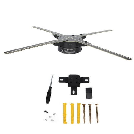 

3D Hologram Fan High Resolution LED Holographic Fan For Shops For Bars For Holidays US Plug