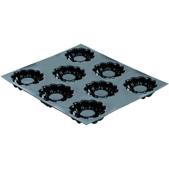 Sasa Demarle FP 2189 Flexipan Origine Mold with 8 Mini-St-Honor-Crown Cavities