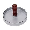 thumbnail image 1 of Prensa para hamburguesas, prensa para hamburguesas antiadherente de aluminio para hamburguesas de carne. Cabeza única, 1 of 9