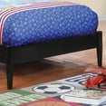thumbnail image 7 of Furniture of America Farrah Mattress Ready Wood Black Twin Kids Bed, 7 of 7