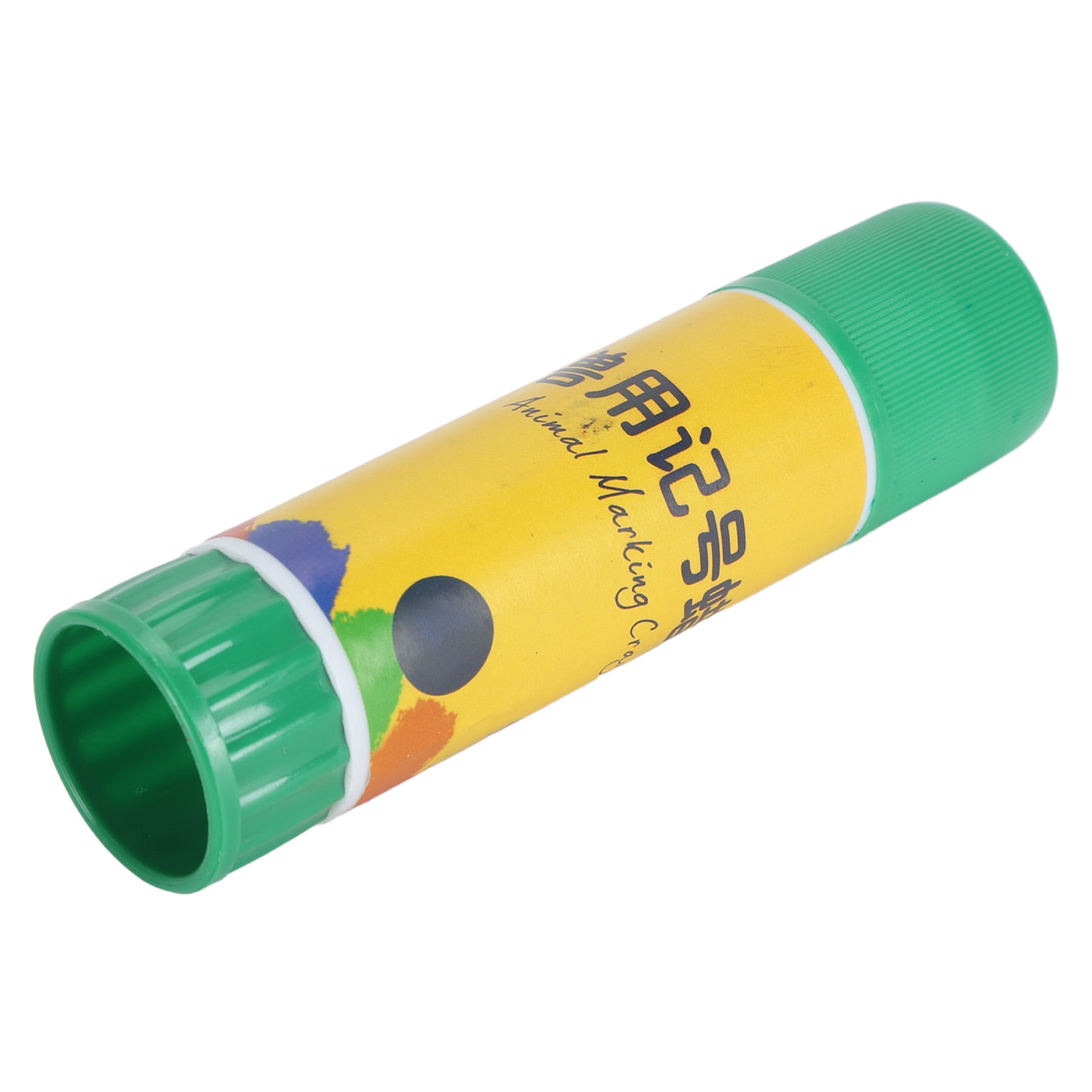 BIMZUC 24PCS Livestock Marker Crayon, Professional Green Animal Marking Paint Stick for Pig Sheep Cow Cattle (9.45 inches / 24.00 cm)