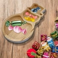 thumbnail image 4 of Tahtuvzn School Christmas Decorations Indoor Comment on The Image Download Wood Serving Tray Snowman Shaped Wooden Platter Food Charcuterie Board, 4 of 5