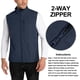 thumbnail image 2 of Chaleco Softshell ligero para hombre de 33 000 pies, chaqueta sin mangas a prueba de viento con cremallera y forro polar para Golf, correr, senderismo, 2 of 5
