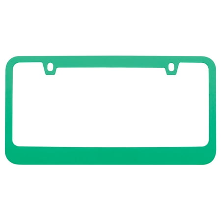 Pilot Automotive Iridescent License Plate Frame  Green