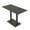Asian Night w/Matte Black Base, variant on 70" Large Rectangle Bistro Height Table Double Metal Base Bar Table