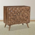 thumbnail image 3 of Pemberly Row Mid-Century Matte Walnut Solid Wood Accent Cabinet, 3 of 5