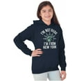 thumbnail image 4 of I'm From NY Proud NYC New Yorker Hoodie Sweatshirt Women Men Brisco Brands M, 4 of 5