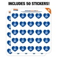 thumbnail image 3 of I Love Real Madrid! Heart Shaped Planner Calendar Scrapbook Craft Stickers, 3 of 6