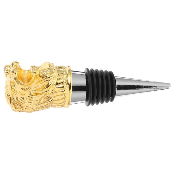 GOOHOCHY Animal Wine Bottle Stopper Set of 2 Decorative Retro Stoppers