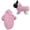 Pink, variant on Miommo Small Dog Hoodies Clothes for Chihuahua, Warm Coat Jacket Autumn Puppy Outfits with Hat, Pullover Vest for Cats Dogs Pet Clothing, Black Size S