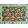 thumbnail image 1 of Ahgly Company Indoor Rectangle Oriental Light Blue Traditional Area Rugs, 5' x 8', 1 of 4