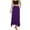 Purple, variant on ZHOGXU Elegant Midi Skirts For Womens Solid Color High Waist Flared Ruffle Hem New Clothes 2026