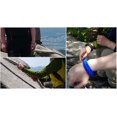 thumbnail image 2 of Pulsera de supervivencia YONGSHENG 550 libras cadena para la muñeca con ajuste ligero de 3 tamaños grillete negro de acero inoxidable, 2 of 5
