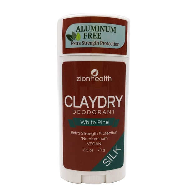 Desodorante en barra Zion Health Clay Dry Bold White Pine 75 ml
