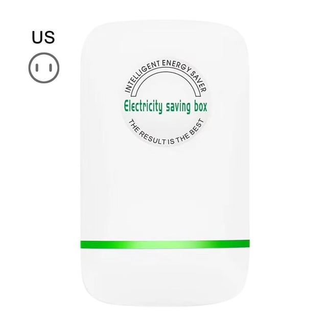 90V-250V Energía eléctrica Ahorro de energía Caja de ahorro de energía de plástico para el hogar (EE. UU.)