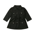 thumbnail image 2 of Baby Girls Kid Jacket Coat Warm Wool Fall Windbreakers Children Tops Suits Clothes Overcoat Outwear, 2 of 4