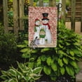 thumbnail image 2 of Snowman Family Snowpeople Garden Flag, 2 of 3