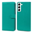 thumbnail image 3 of for Samsung Galaxy S21 Wallet Case, Premium PU Leather Magnetic Flip Phone Cover with Wrist Strap Kickstand Card Slots Case for Samsung Galaxy S21 6.2 Inch,Green, 3 of 7