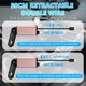 thumbnail image 5 of Cargador retráctil para coche MQOUNY 5 en 1, rápido, 60 W, Bluetooth 5.3, 5 of 7