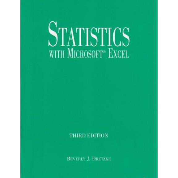Pre-Owned Statistics with Microsoft Excel Paperback
