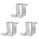 thumbnail image 1 of 6Pzs Gancho de la Puerta Trasera Percha de Ropa de Gabinete Cocina de Acero Inoxidable Percha de Almacenamiento de Casa de Organizador para Colgar Gancho de Plata, 1 of 5