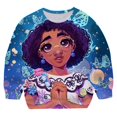 thumbnail image 1 of Encanto encantador para niños, ropa súper genial, sudadera de gran tamaño para niñas, ropa de otoño para niños, sudaderas con capucha 3D con estampado de dibujos animados 12T Gao Jinjia LED, 1 of 2