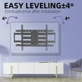 USX MOUNT Full Motion Tilt Swivel Leveling TV Wall Mount for 4790" TVs
