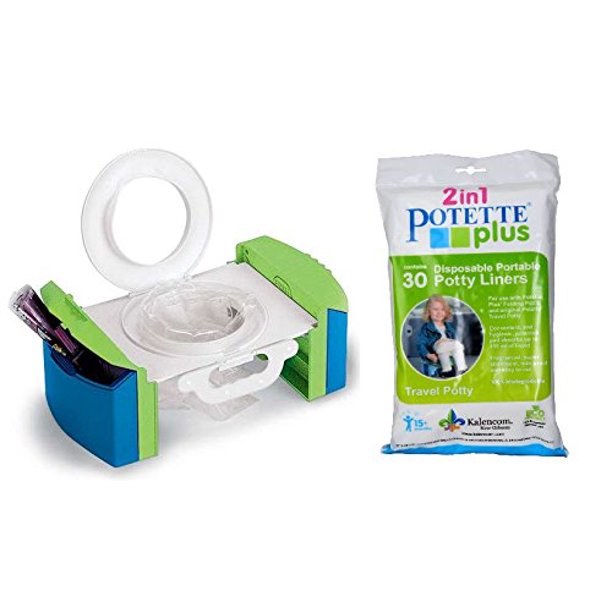 Cool Gear Folding Portable Travel Potty Seat for Car with