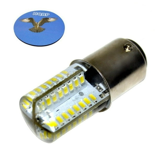 HQRP 110V LED Light Bulb Cool White for Pfaff 1371 / 1467 / 1469 / 1471 / 1472 / 1473 / 1475