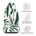 thumbnail image 5 of Sikiie Palm Branch With Leaves Car Seat Protector 2 Pack Car Seat Cushion Mat, Car Seat Covers for SUV, Truck, Van, 5 of 7