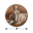 thumbnail image 3 of Foal Baby Horse New Paint Kitchen Refrigerator Locker Button Magnet, 3 of 6