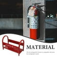 thumbnail image 2 of AURARMLET  Universal Red Iron Fire Extinguisher Holder Heavy Duty Storage Bracket, 2 of 8