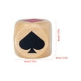 thumbnail image 5 of MOMOJIA 2Pcs Double trumps Marker Dices Big Size 4cm/1.57inch Euchre Indicator Wooden Cubes for Board Games and Family Gatherings, 5 of 8