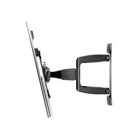 Peerless-AV - SmartMount Articulating, Swivel, Retractable, Tilt Display Wall Mount For Most 46" - 90" Flat Panel Displays - Semi-gloss Black